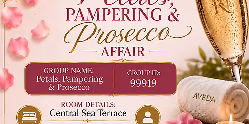 Petals, Pampering & Prosecco Affair