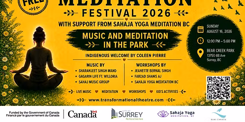 Music & Meditation Festival 2026 - Music and Meditation in the Park
