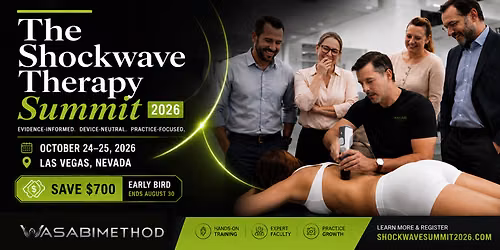 The Shockwave Therapy Summit 2026