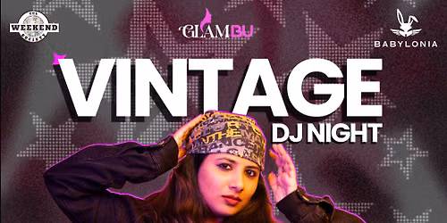 Vintage DJ Night