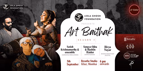 Leela Ghosh Foundation presents Art Baithak (S5) - Curated by Prachi Saathi