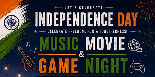 Independence Day Music, Movie & Game Night