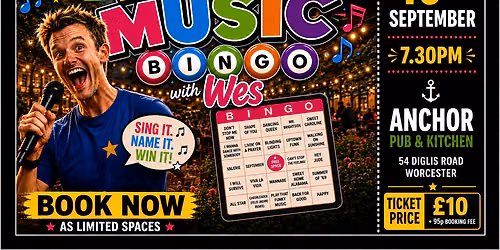 Wacky Music Bingo