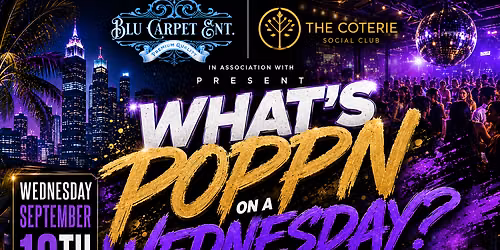 What's Poppin On A Wednesday? "R&B Edition"