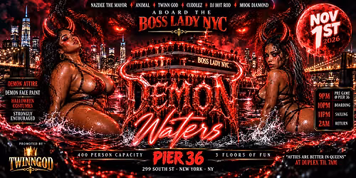 Demon Waters Halloween Boat Ride Party