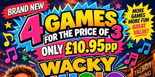 Wacky Music Bingo