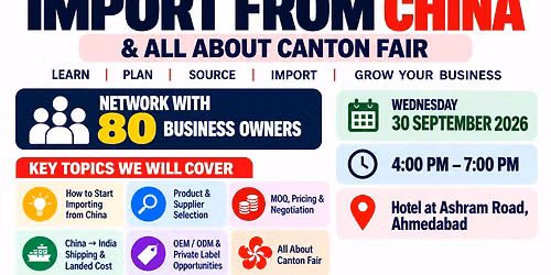 Free Workshop on Import Business from China