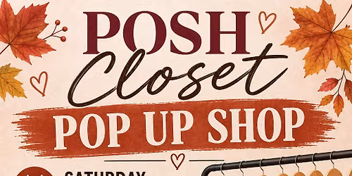 Posh Closet Pop Up Clothing Sale
