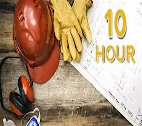 OSHA 10-Hour Training (2 Days) Wednesday\/Thursday