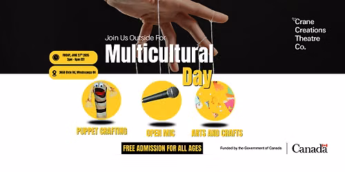 Multicultural Day Event With Crane Creations Theatre Co.