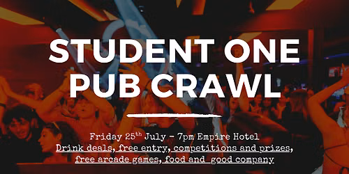StudentONE Pub Crawl