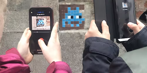 Family tour: Explore Paris by hunting for Space Invaders street art mosaics