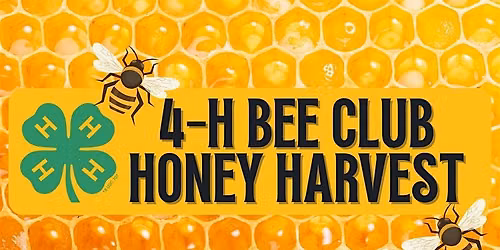 4-H Bee Club Honey Harvesting