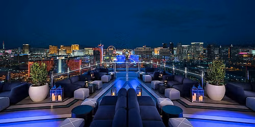GHOST BAR ROOFTOP 55th floor (The Best Views in Las Vegas) [8\/19]