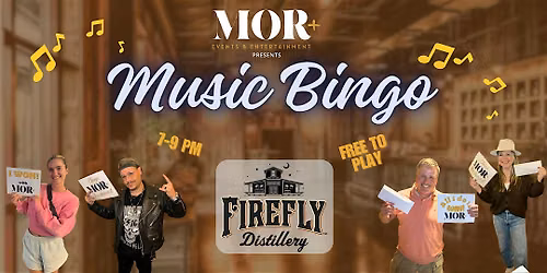 MOR+ Music Bingo @ Firefly