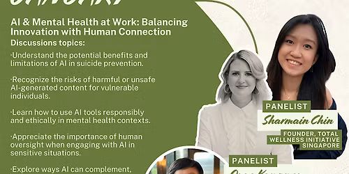 Lunch Talks, LIFE@Work, 27 April, Monday, 12:00pm - 1:00 pm. (Live)