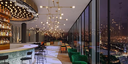 Humour , buffet \u00e0 volont\u00e9 et belle vue de paris