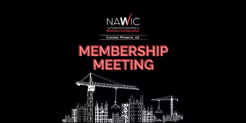 NAWIC Membership Meeting -  Building Sustainability