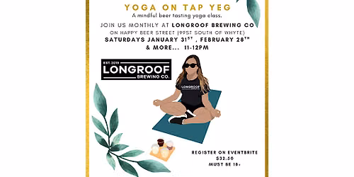 Yoga on Tap YEG at Longroof Brewing Co
