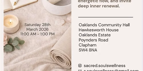 Sacred Souls Wellness Workshop