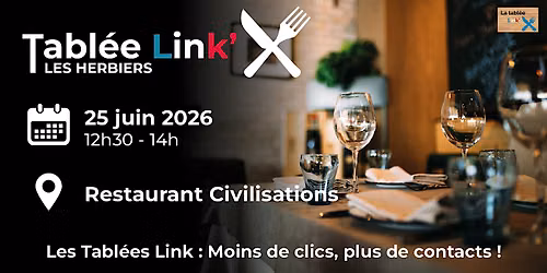 Tabl\u00e9e Link' Les Herbiers 25 juin 2026