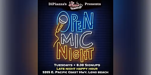 Open Mic Every Tuesday!