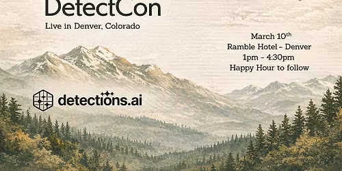 DetectCon: Live In Denver