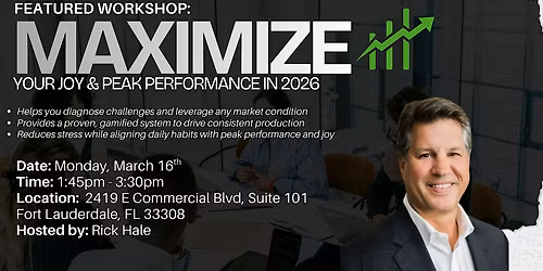 Maximize Your Joy & Peak Performance Workshop in 2026