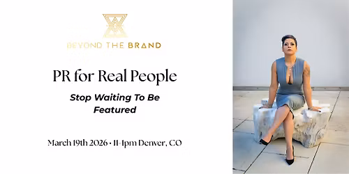 PR for Real People : Stop Waiting To Be Featured