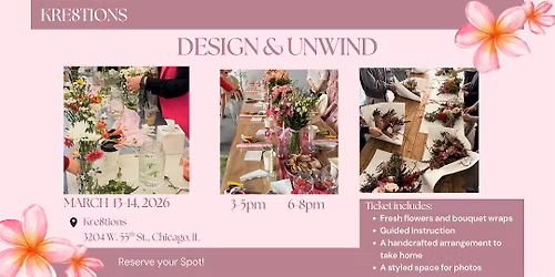 Design & Unwind: Flower Arranging Experience
