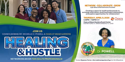 Healing & Hustle Networking Mixer for Health Professionals