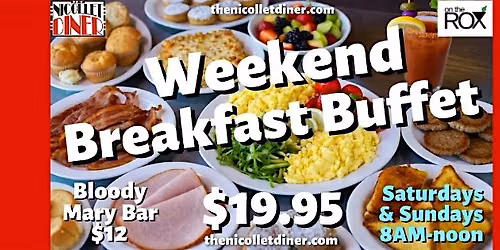 Weekend Breakfast Buffet at On the RoX \u2013 Saturdays & Sundays