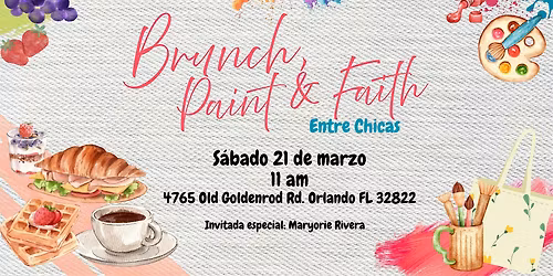Brunch , Paint & Faith