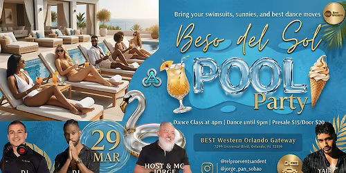 Beso del Sol Orlando @Best Western Orlando Gateway!