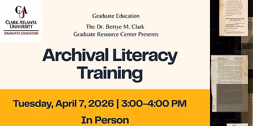 Archival Literacy Training