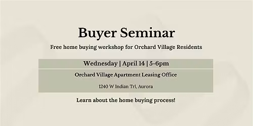 Buyer Seminar