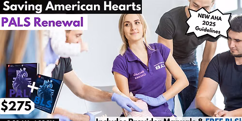 American Heart Association Renewal Certification.