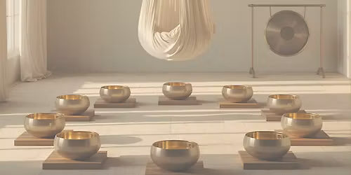 Aerial Yoga floating Sound Bath