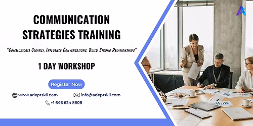 Communication Strategies Training \u2013 Montreal, QC | 1 Day Workshop