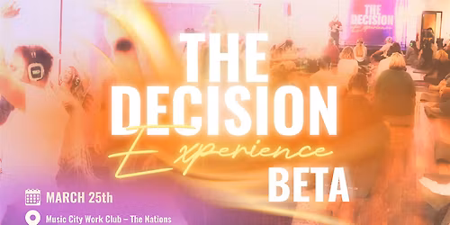 The Decision Experience Beta