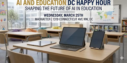 DC AI and Education  Happy Hour