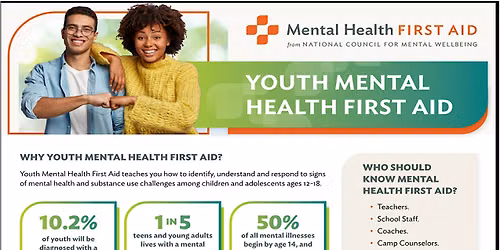 Youth Mental Health First Aid Certification Training