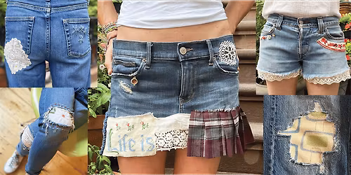 Denim Upcycling Workshop: Giving Old Jeans a Second Life