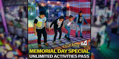 Memorial Day | Zap Zone Waterford