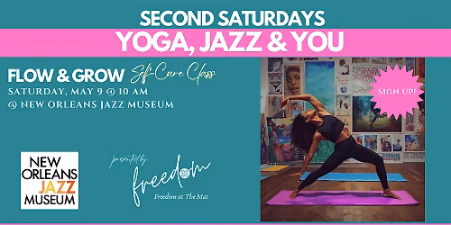 Monthly Flow & Grow Yoga & Self-Care Session