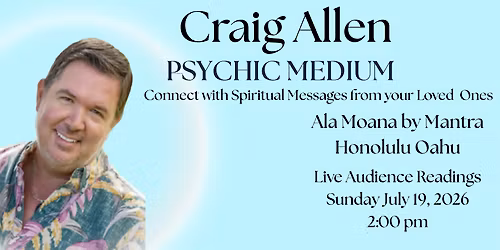Craig Allen The Reunion Messages of Hope and Healing