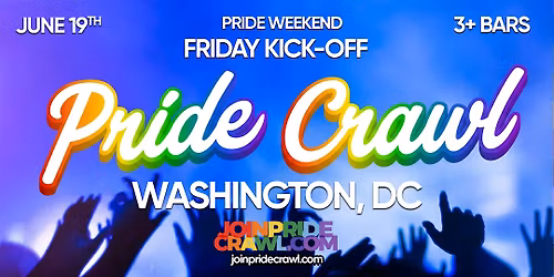 Washington, DC Pride Bar Crawl Party 2026 | Friday, June 19th