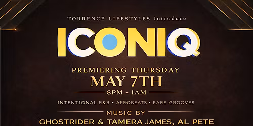 ICONIQ - THURSDAY  R&B ADULT VIBES at CATALUNA JAX