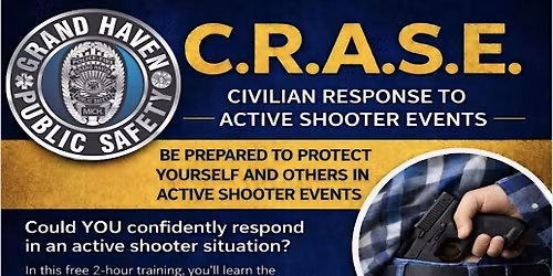 C.R.A.S.E Training offered by Grand Haven Public Safety