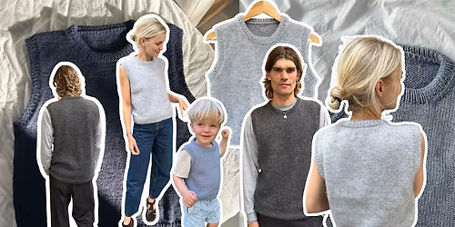 Mini Makes, Major Skills | Knit your First Tank Top  Course | 3 weeks